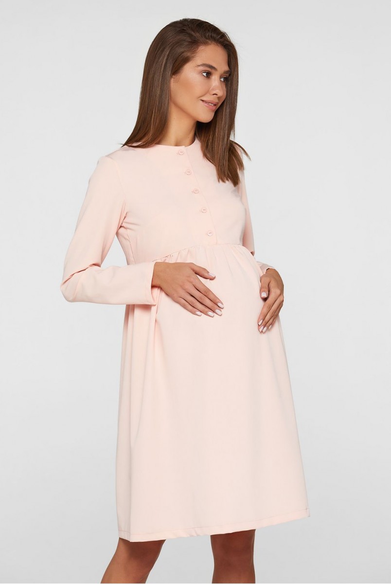 Платье для беременных и кормления Lullababe Beirut LB05BI123 пудровый
