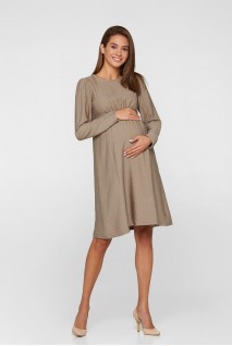 Платье для беременных и кормления Lullababe Corfu LB05CR140 бежевый