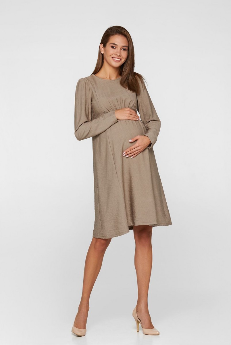 Сукня для вагітних та годування Lullababe Corfu LB05CR140 бежевий