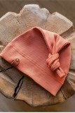 Шапка Knot терракотовая