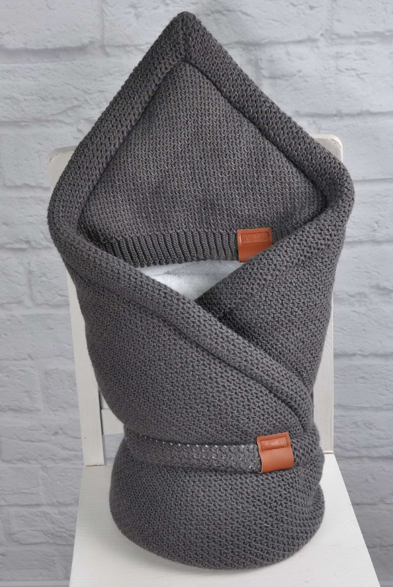 Конверт-одеяло на выписку  Familia серый