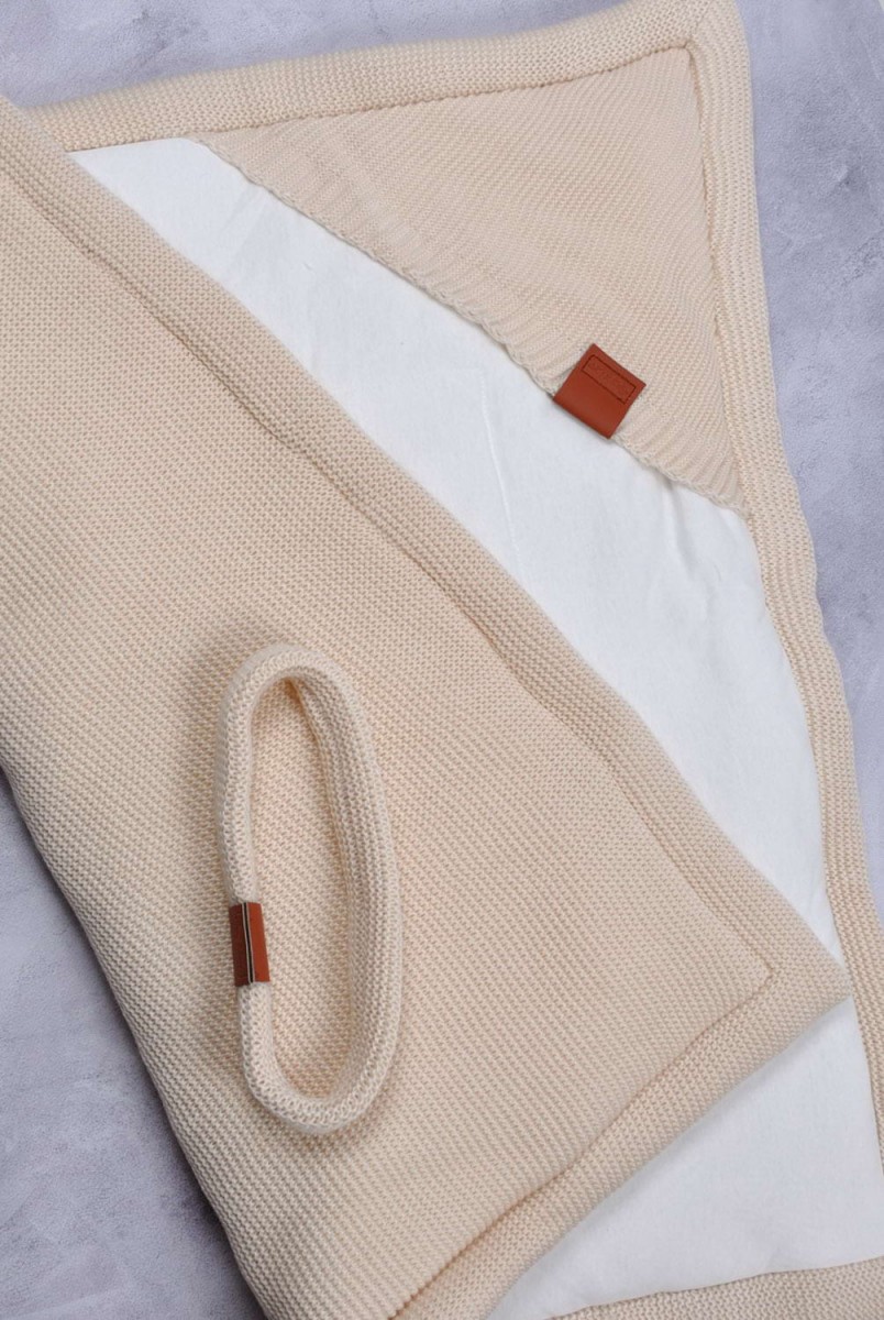 Демисезонный конверт-одеяло на выписку  Familia бежевый