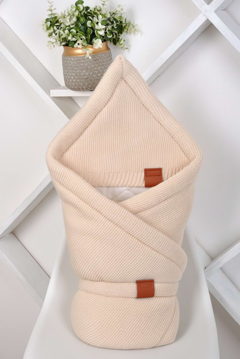 Демисезонный конверт-одеяло на выписку  Familia бежевый