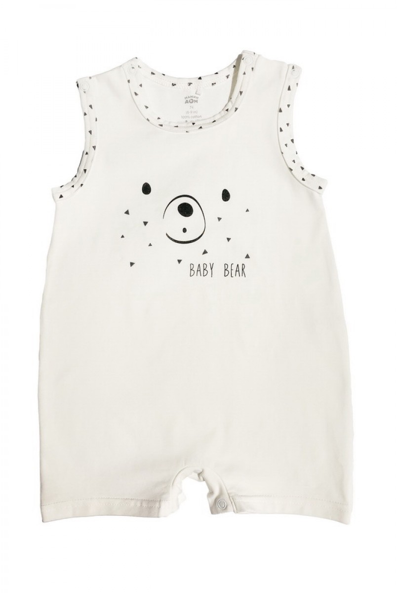 Набор песочников короткий рукав "Мишка" (2 шт.) арт. 190203