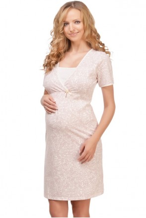 Ночная рубашка Praline арт. 25205 для беременных и кормления