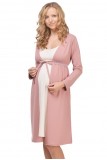 Халат трикотажный Mellow Rose арт. 25303 для беременных и кормящих