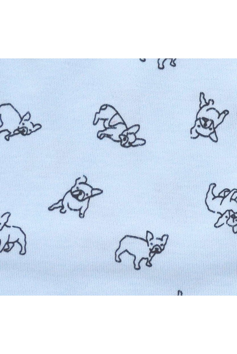 Распашонка для детей Minikin арт. 00803 голубой собачка