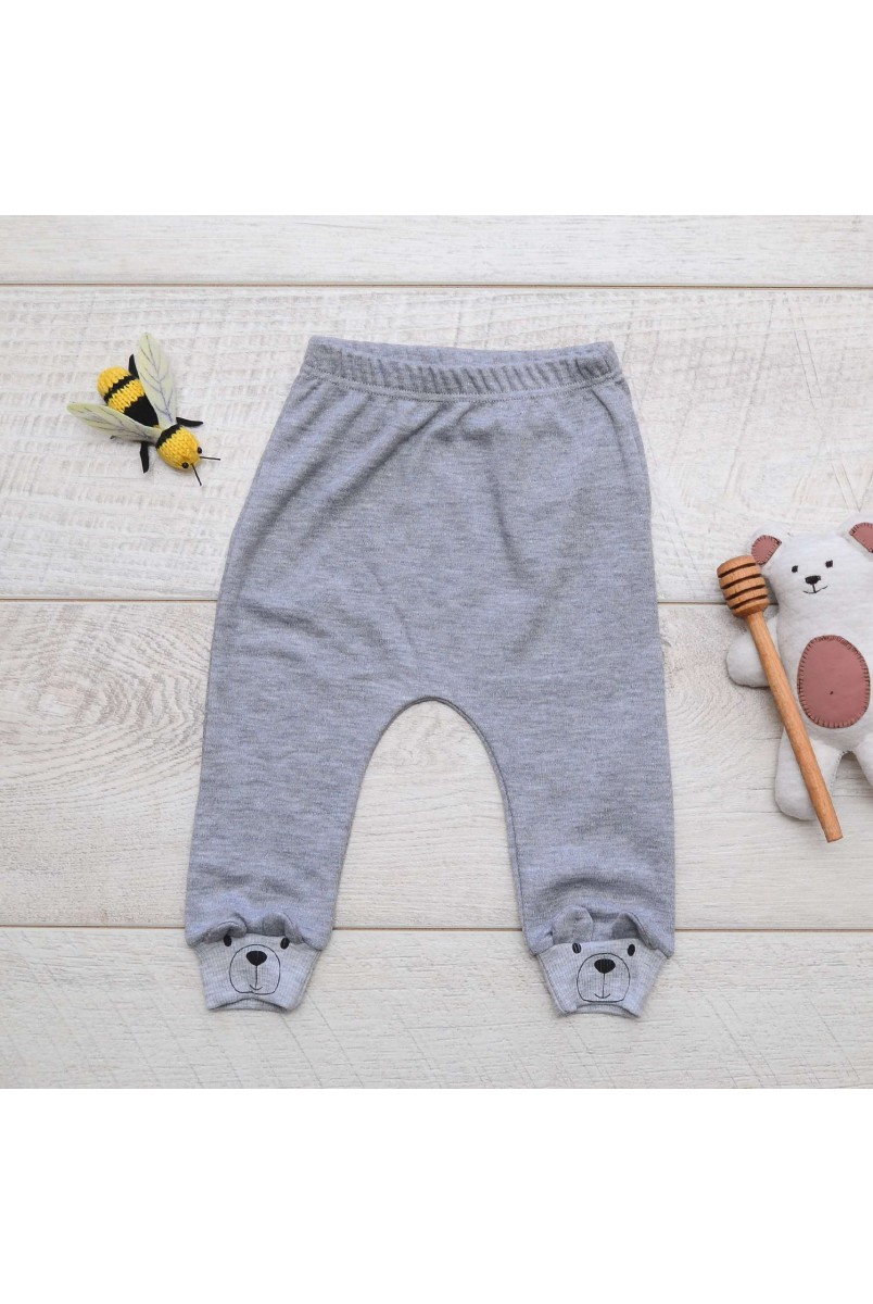 Штаны для детей Minikin арт. 207203 серый меланж