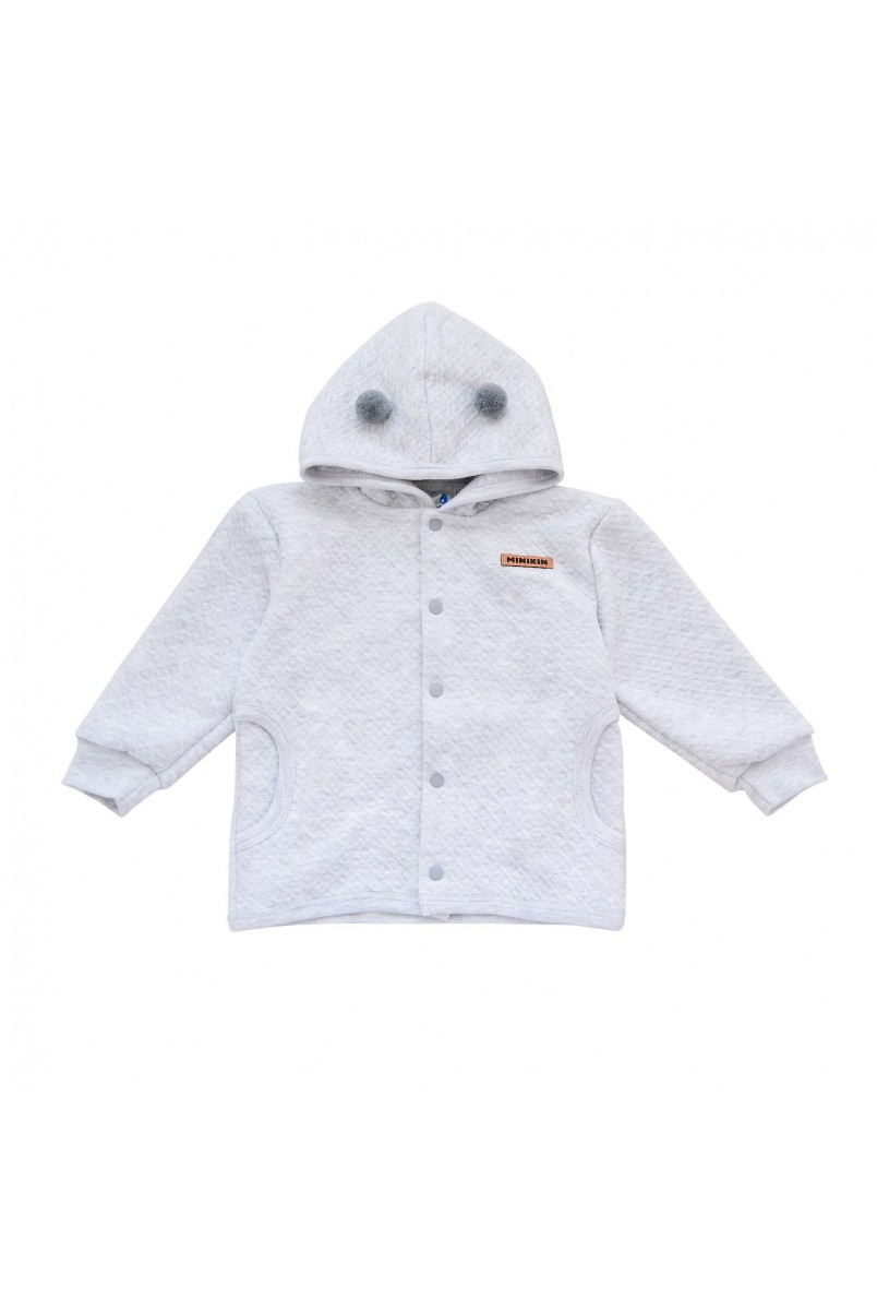 Курточка для дітей Minikin арт. 2016512 сірий меланж