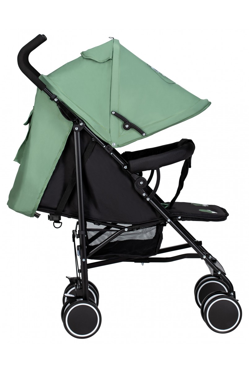 Коляска для дитини прогулянкова FreeON Simple Black- Dark Green