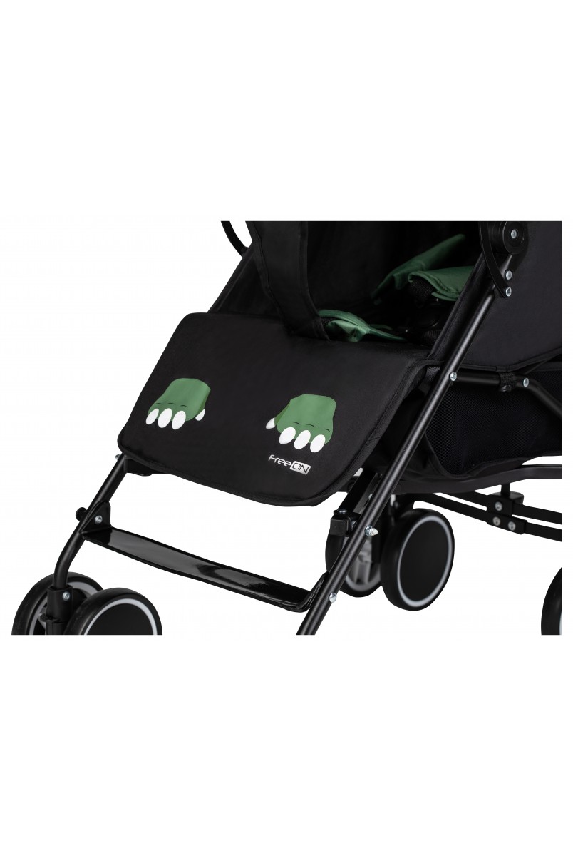 Коляска для дитини прогулянкова FreeON Simple Black- Dark Green