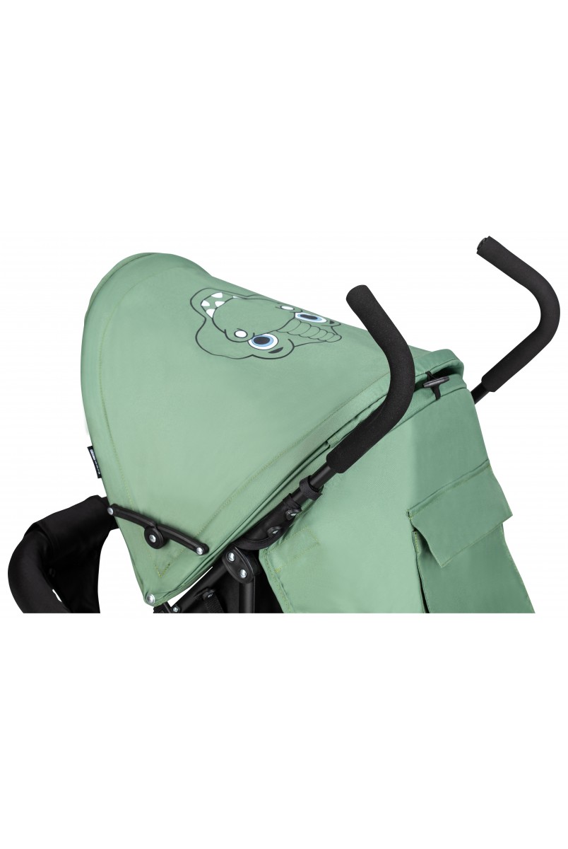 Коляска для дитини прогулянкова FreeON Simple Black- Dark Green
