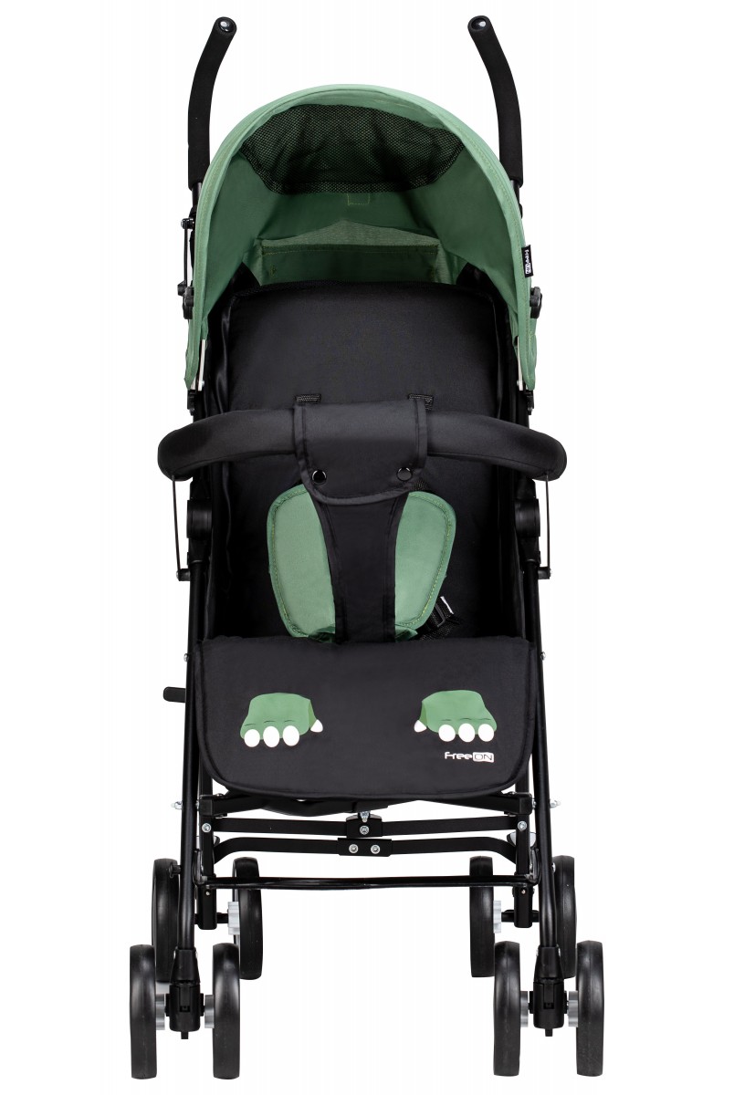 Коляска для дитини прогулянкова FreeON Simple Black- Dark Green