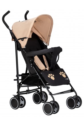 Коляска для дитини прогулянкова FreeON Simple Black-Yellow