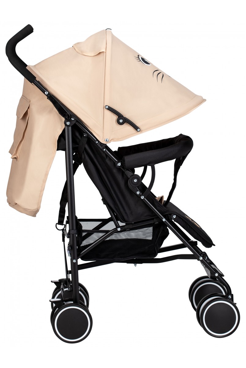 Коляска для дитини прогулянкова FreeON Simple Black-Yellow