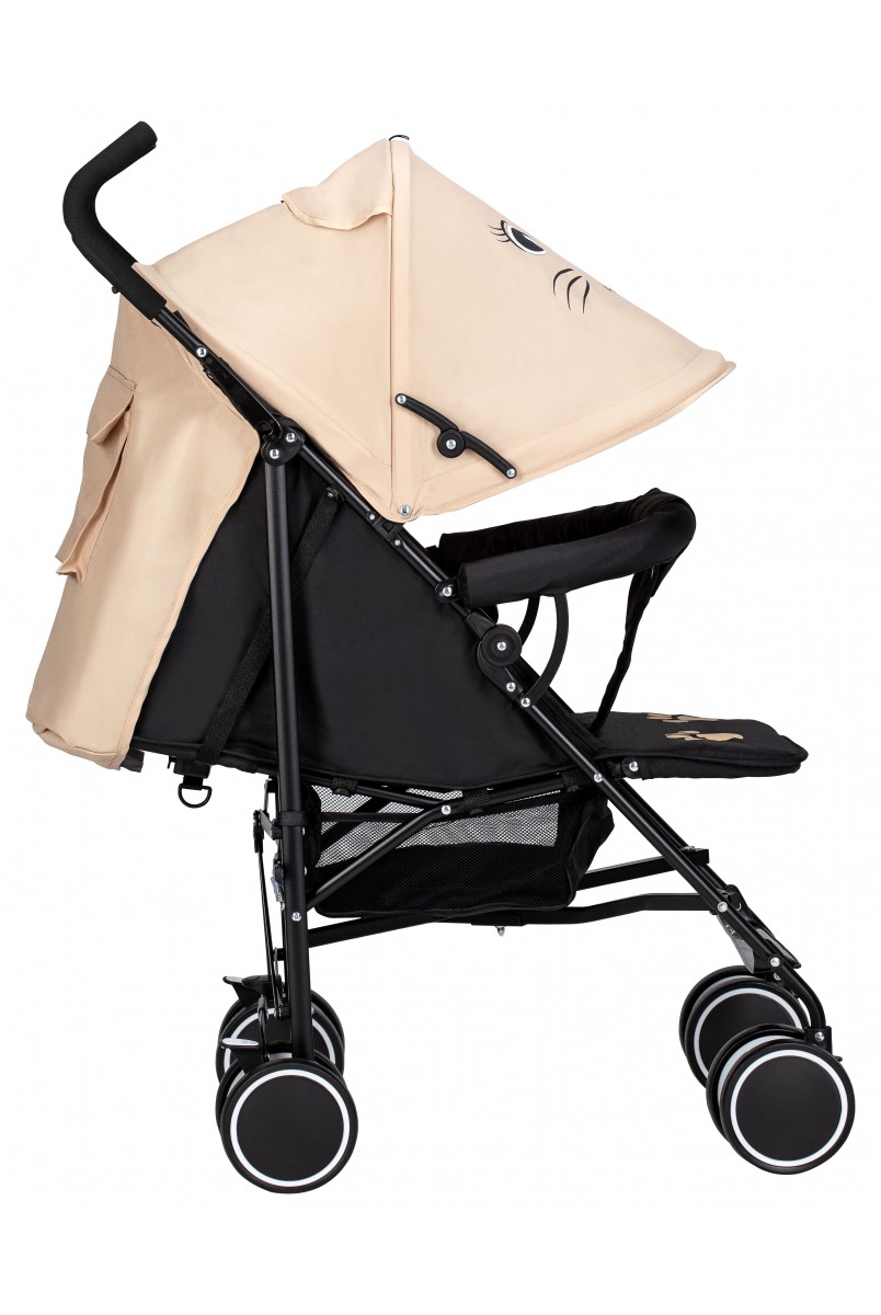 Коляска для дитини прогулянкова FreeON Simple Black-Yellow
