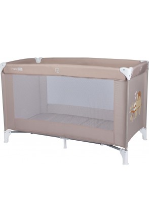 Ліжко-манеж дитяче FreeON Travel Love Beige