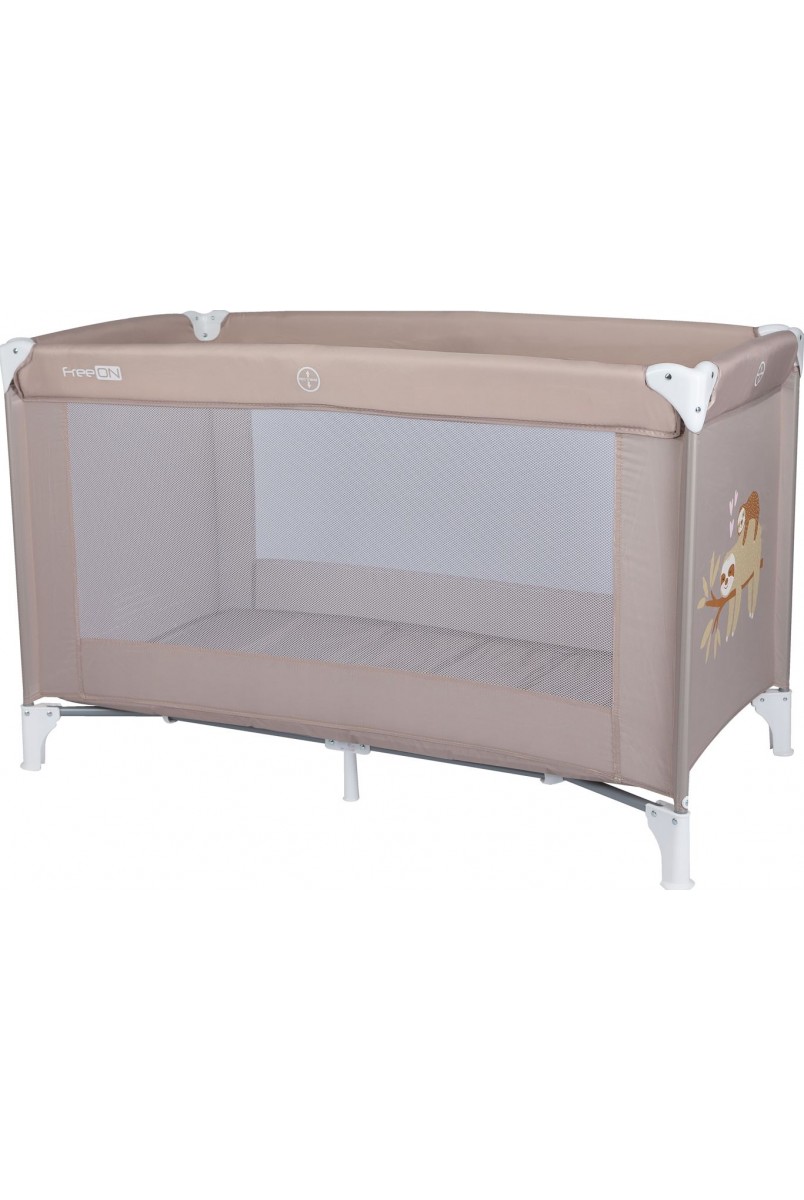 Ліжко-манеж дитяче FreeON Travel Love Beige