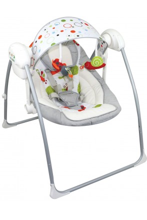 Гойдалка дитяча FreeON RELAX White-Grey