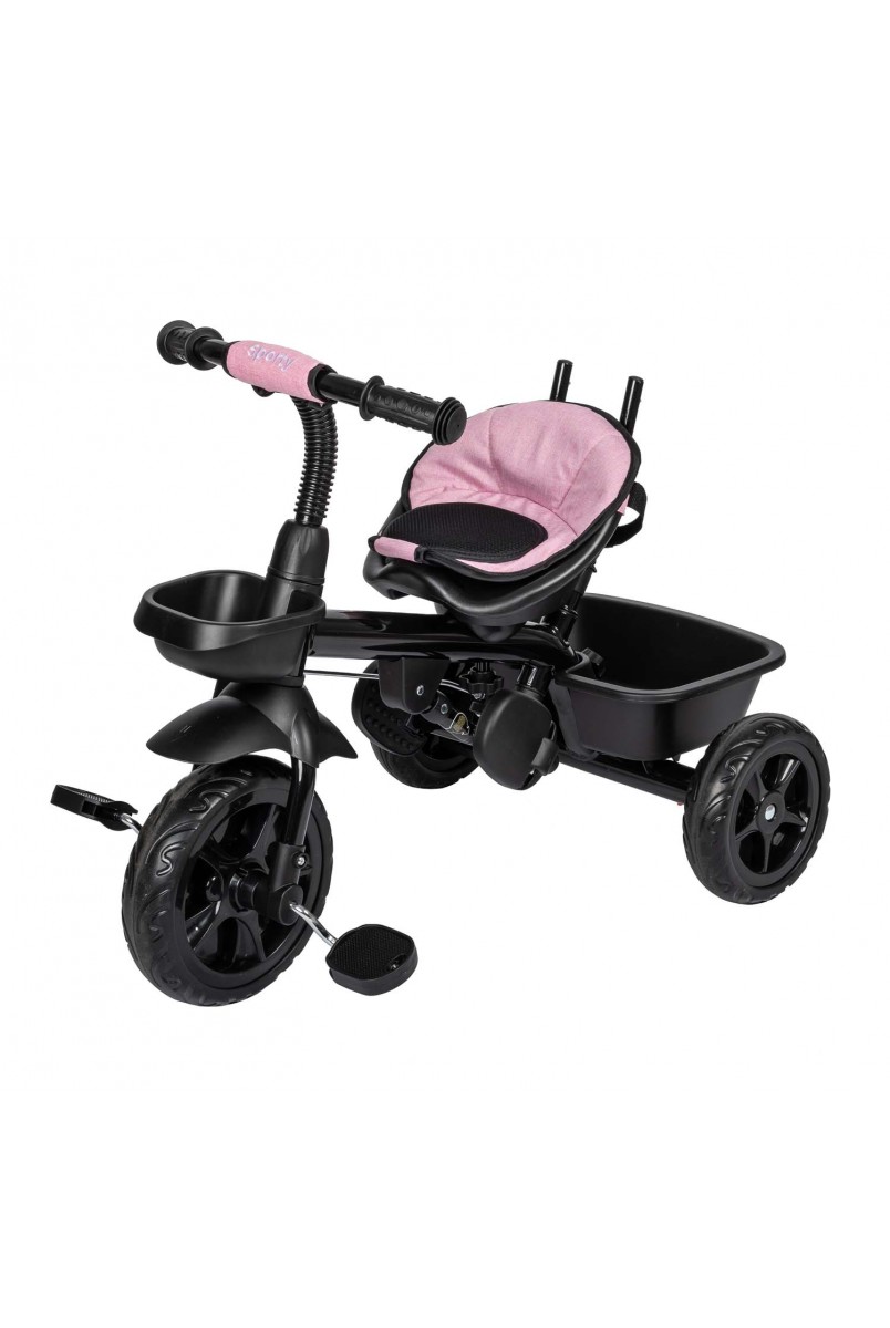 Триколісний дитячий велосипед Free2Move Sport Black Pink