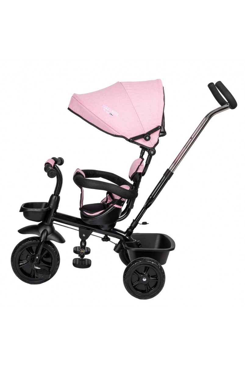 Триколісний дитячий велосипед Free2Move Sport Black Pink