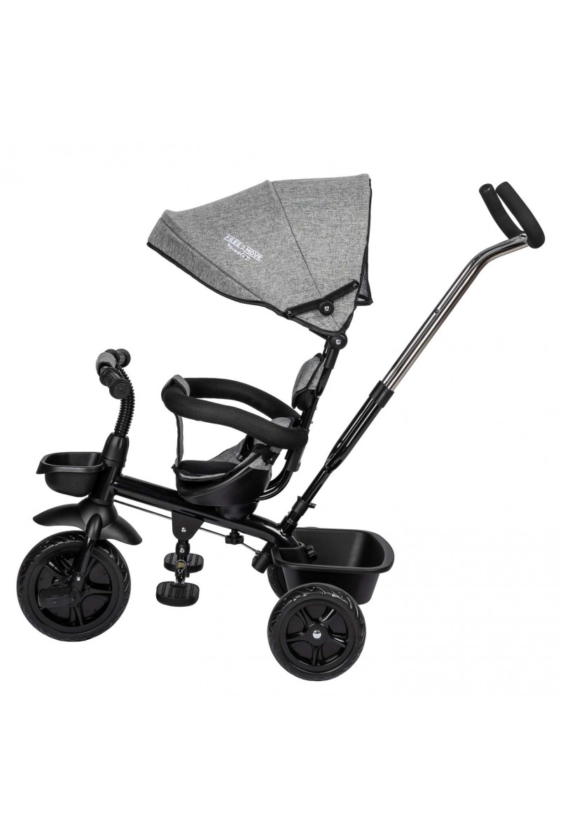 Триколісний дитячий велосипед Free2Move Sport Black Grey