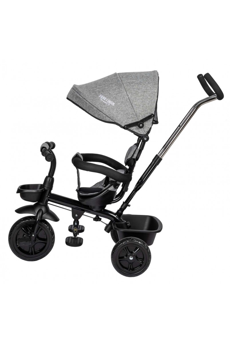 Триколісний дитячий велосипед Free2Move Sport Black Grey