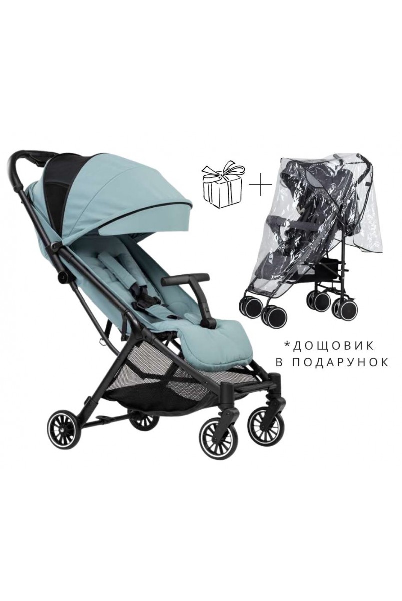 Коляска для дитини прогулянкова FreeON RENO dusty green