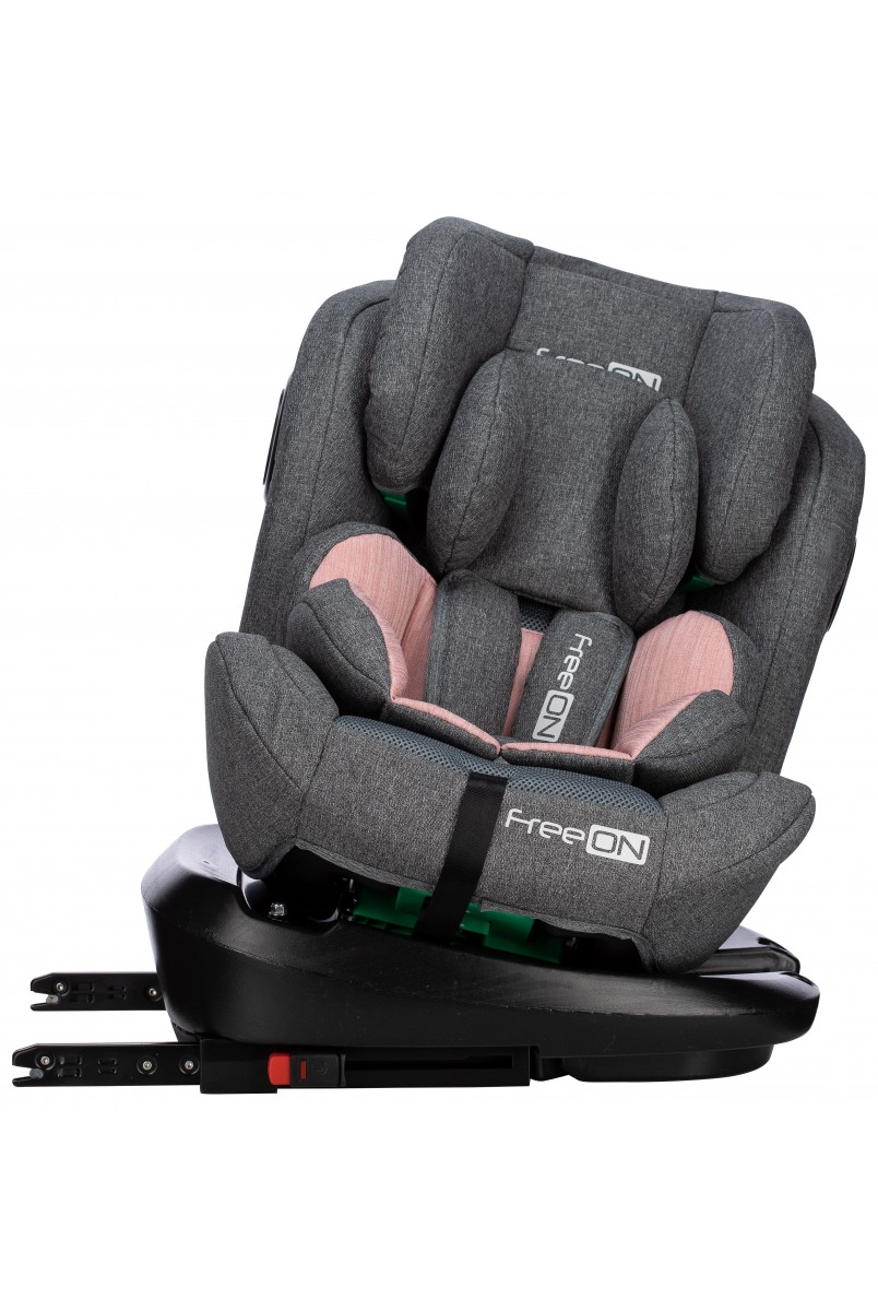 Автокрісло FreeON ULTIMA 360°, 40 - 150 см, рожевий