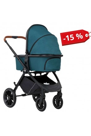 Коляска для дитини універсальна 3 в 1 FreeON JOY dark green