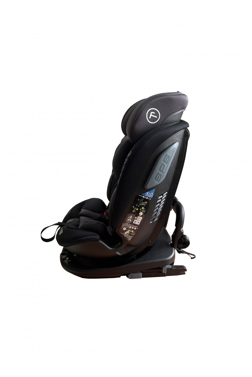 Автокрісло FreeON EPIC, поворотність 360°, iSize 40-150 см, темно-сірий