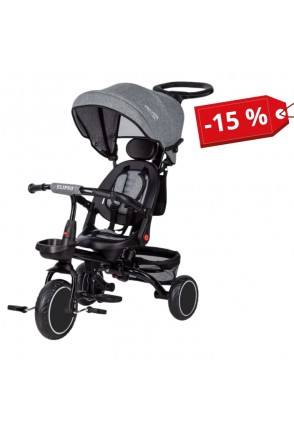 Триколісний дитячий велосипед Free2Move ELIPSO black grey