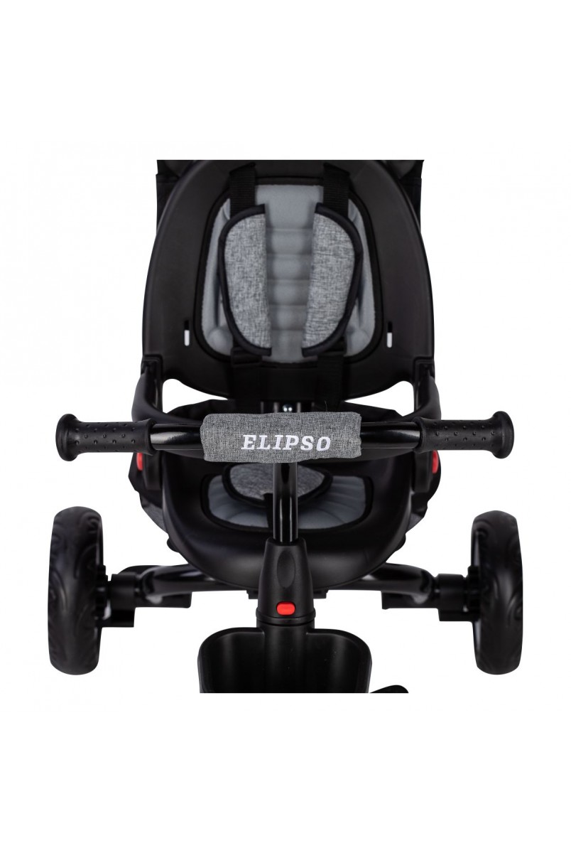 Триколісний дитячий велосипед Free2Move ELIPSO black grey