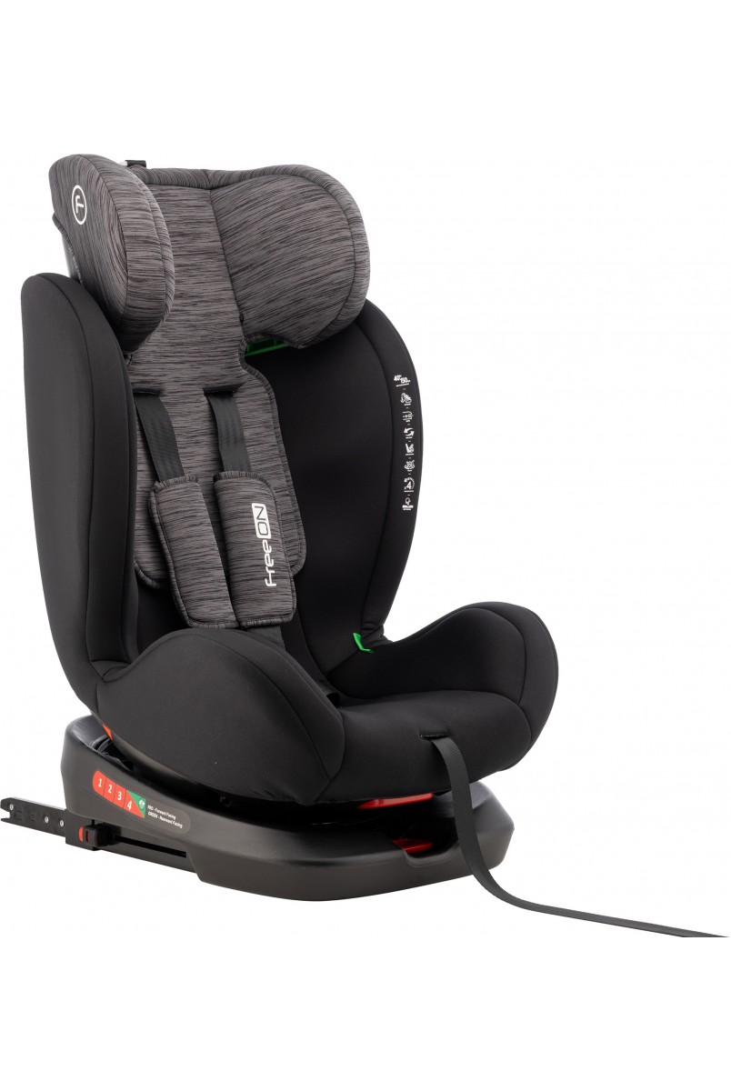 Автокрісло FreeON Sierra, 40 - 150, black-grey