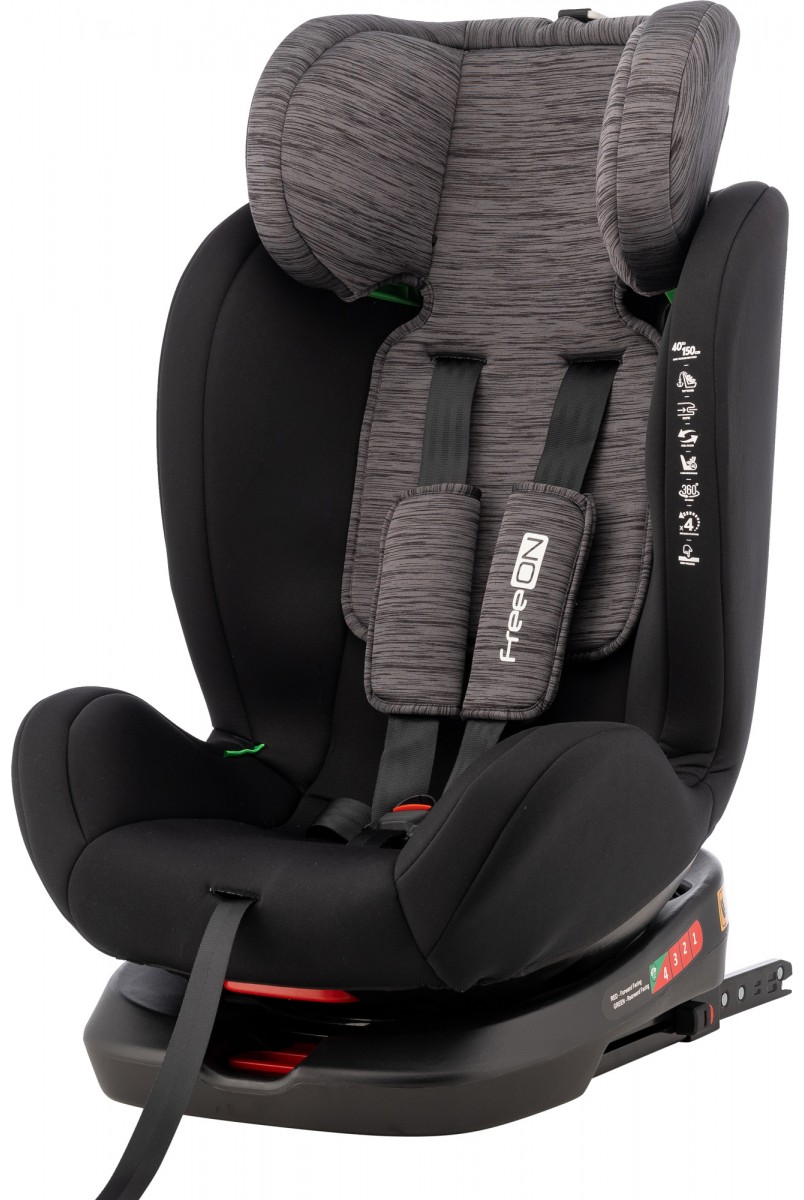 Автокрісло FreeON Sierra, 40 - 150, black-grey