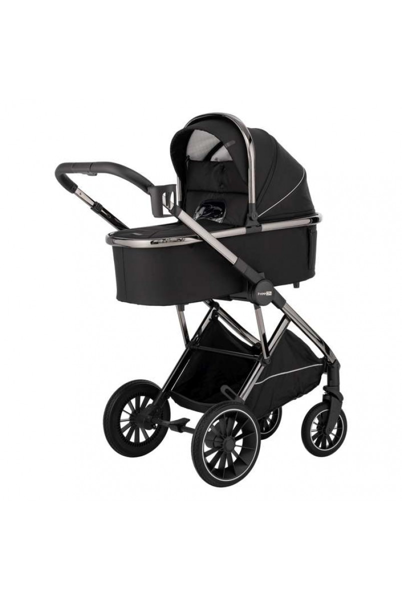 Коляска для дитини універсальна 3 в 1 FreeON Allegro, black