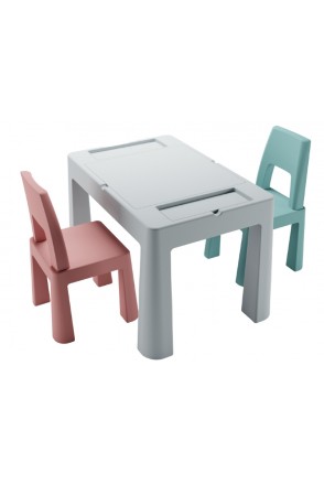 Комплект меблів TEGGI MULTIFUN + 2 стільця turquoise old rose grey