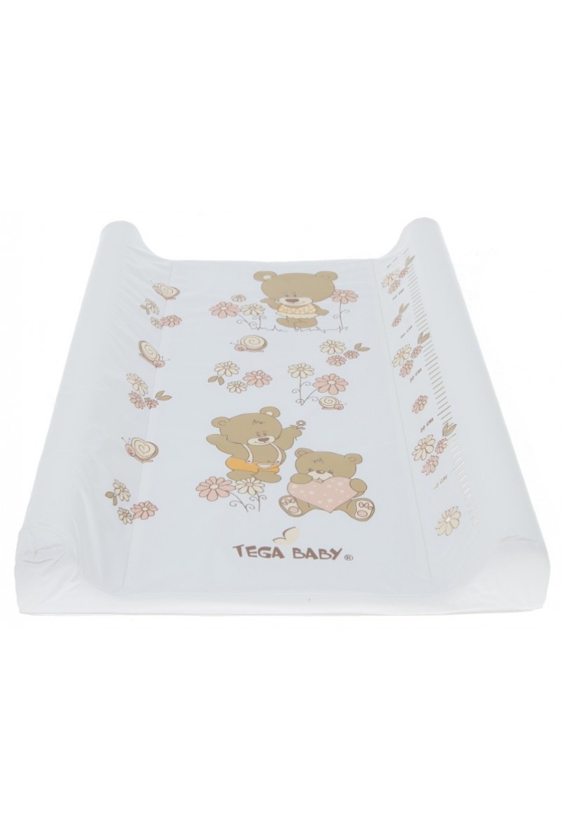 Килимок для пеленання Teddy Bear 70x50 см white pearl