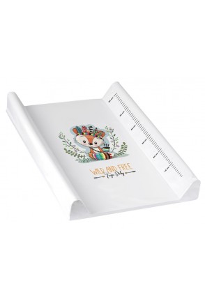 Килимок для пеленання WILD&FREE LITTLE FOX 50x70 см white