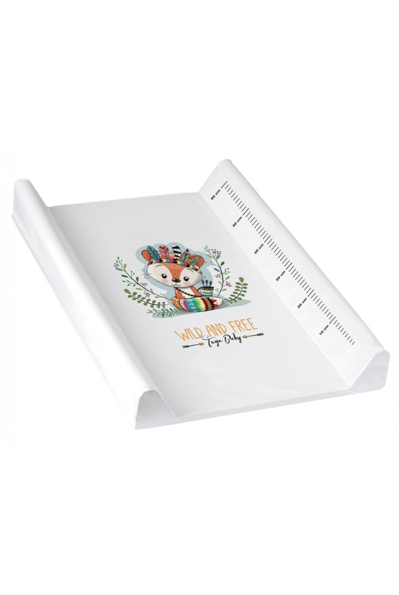 Килимок для пеленання WILD&FREE LITTLE FOX 50x70 см white