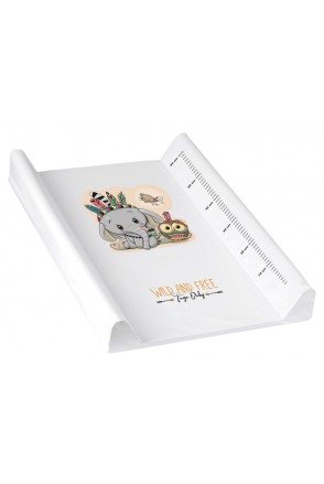 Килимок для пеленання WILD&FREE LITTLE ELEPHANT 50х70 см white