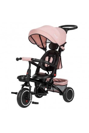Триколісний дитячий велосипед Free2Move ELIPSO black pink