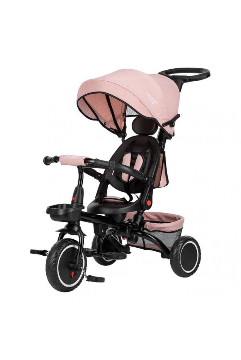Триколісний дитячий велосипед Free2Move ELIPSO black pink