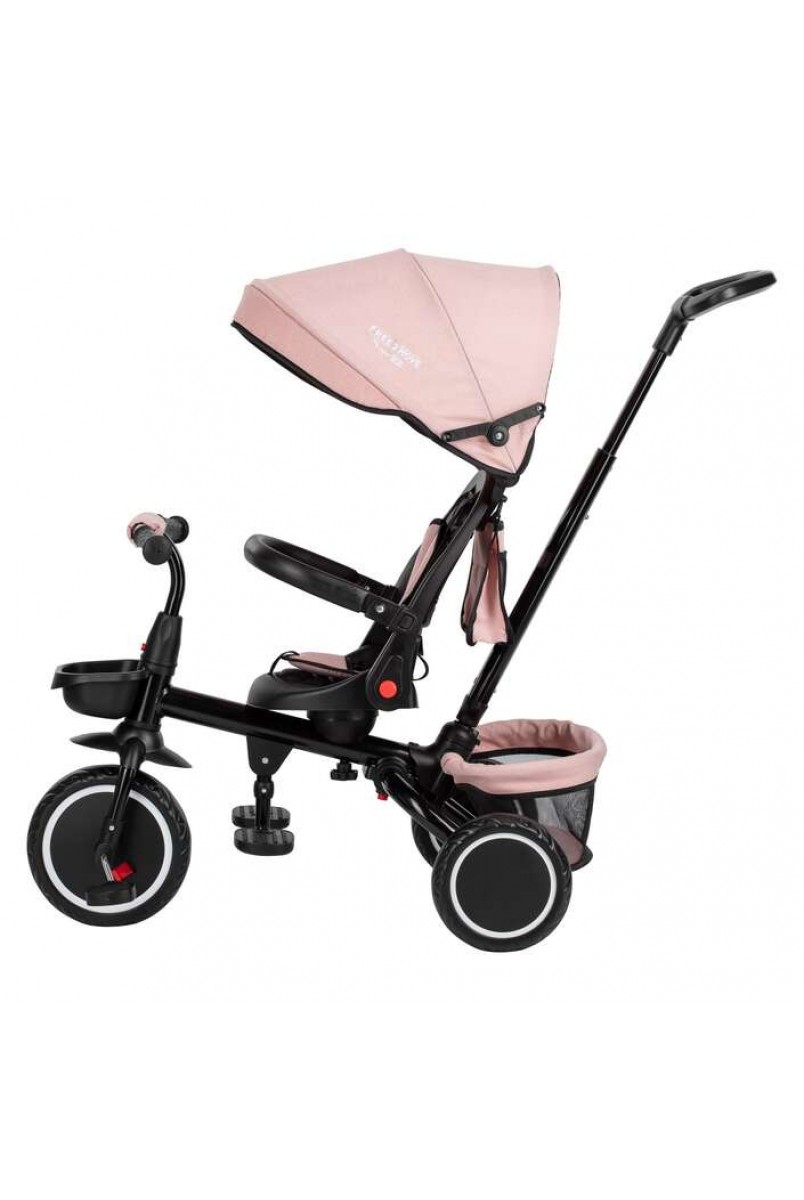 Триколісний дитячий велосипед Free2Move ELIPSO black pink