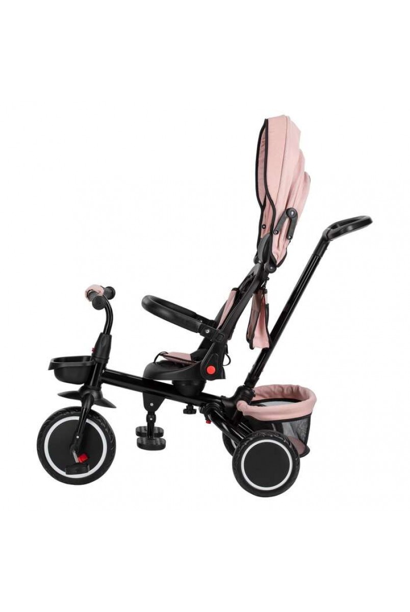 Триколісний дитячий велосипед Free2Move ELIPSO black pink