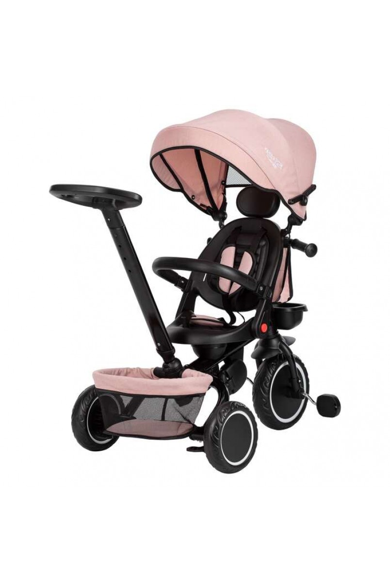Триколісний дитячий велосипед Free2Move ELIPSO black pink