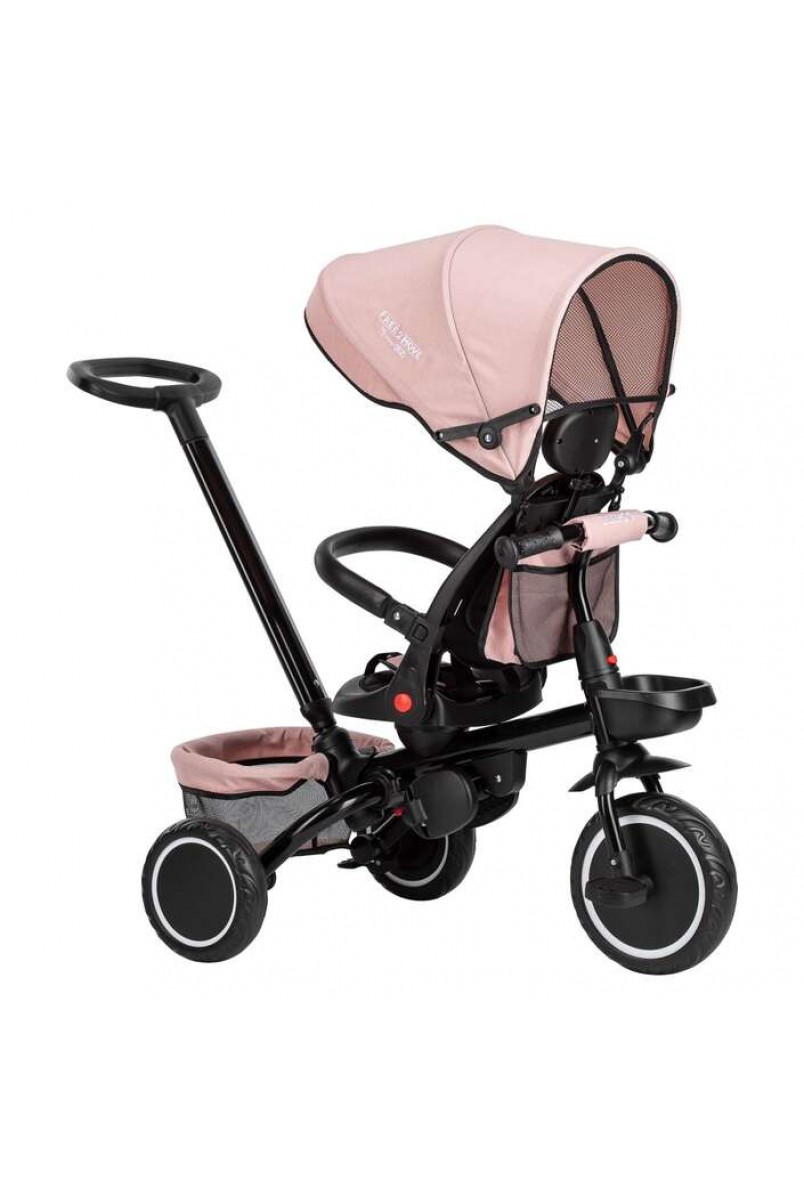Триколісний дитячий велосипед Free2Move ELIPSO black pink