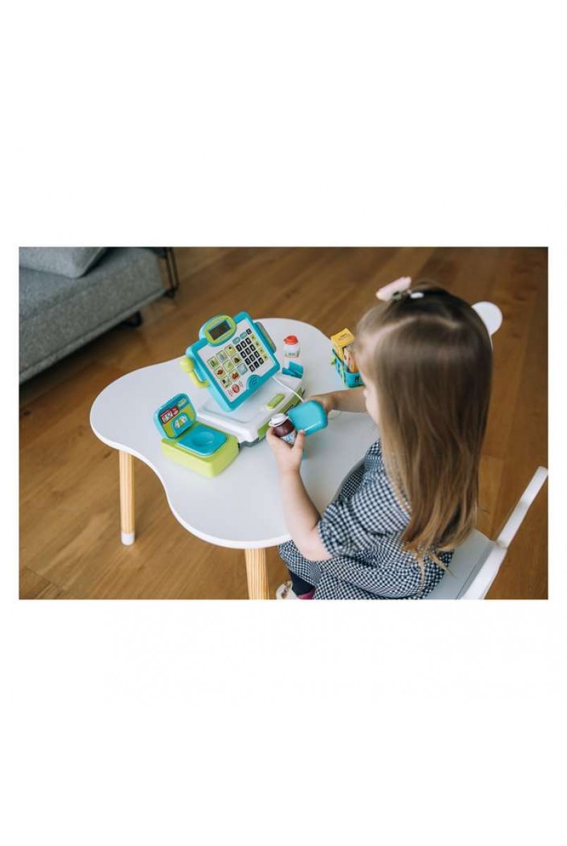 Касовий апарат Free 2 Play з мікрофоном, калькулятором, сканером і аксесуарами