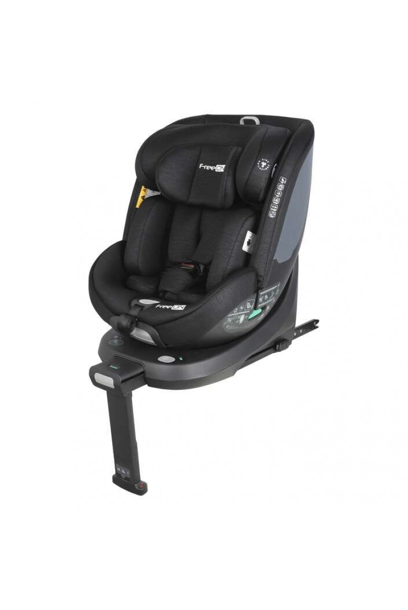 Автокрісло FreeON LOTUS поворотність 360° i-size 40-125 см, чорний