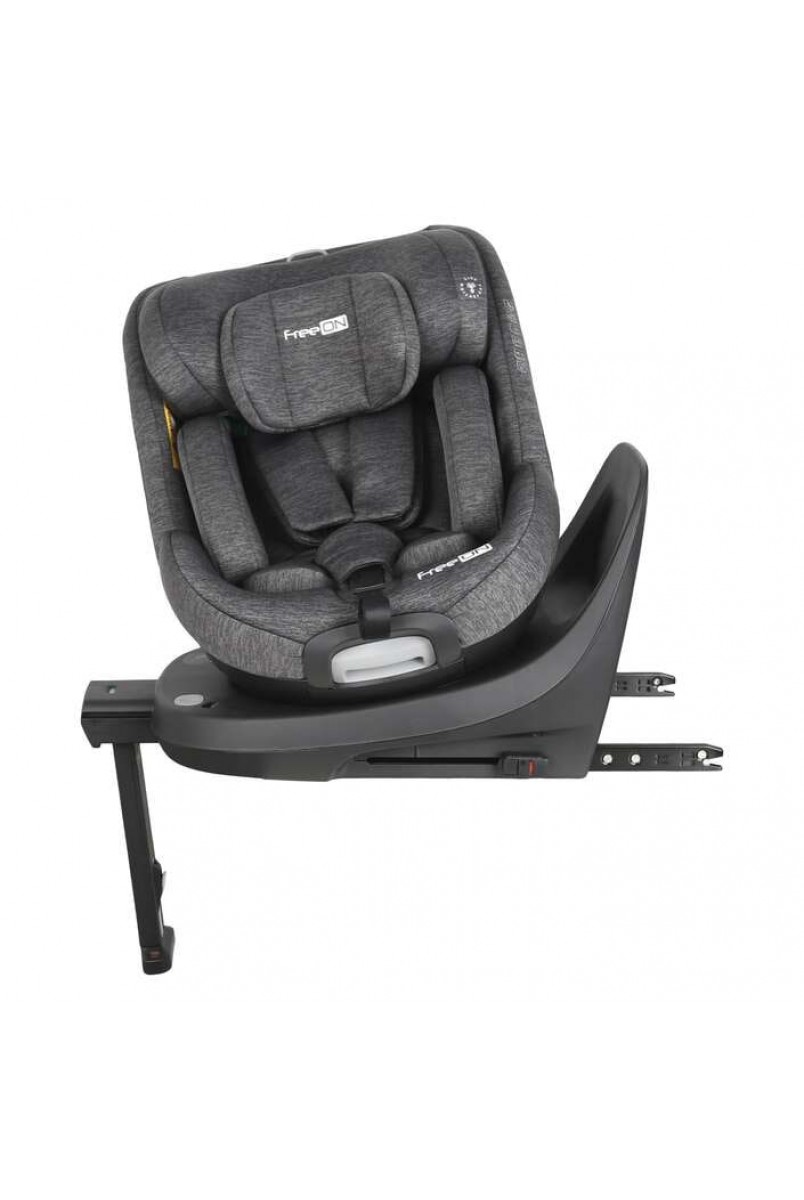 Автокрісло FreeON LOTUS поворотність 360° i-size 40-125 см, сірий